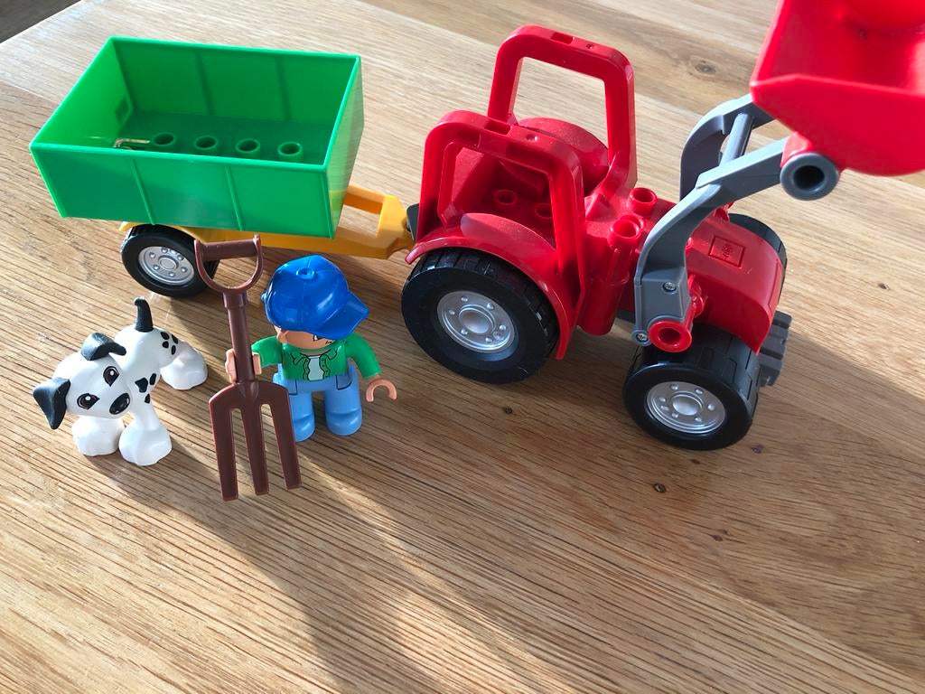 Duplo tractor met accessoires, Enlèvement, Comme neuf