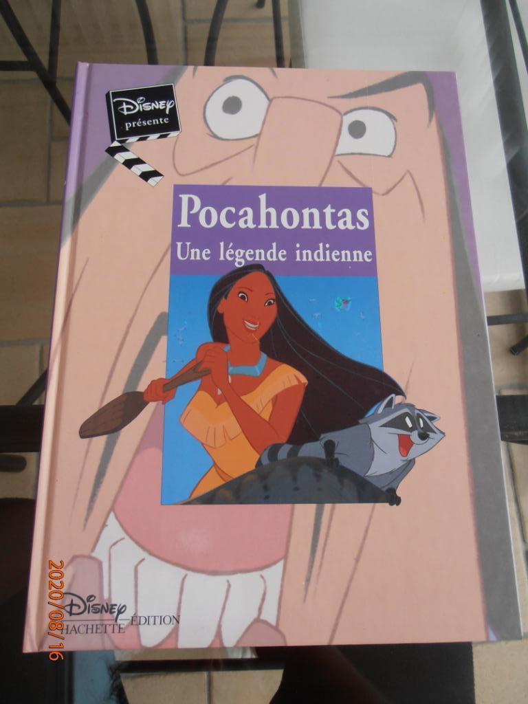 Livre "Pocahontas – Une légende indienne" - DISNEY (1995), Boeken, Gelezen, 3 tot 4 jaar, Ophalen of Verzenden, Disney
