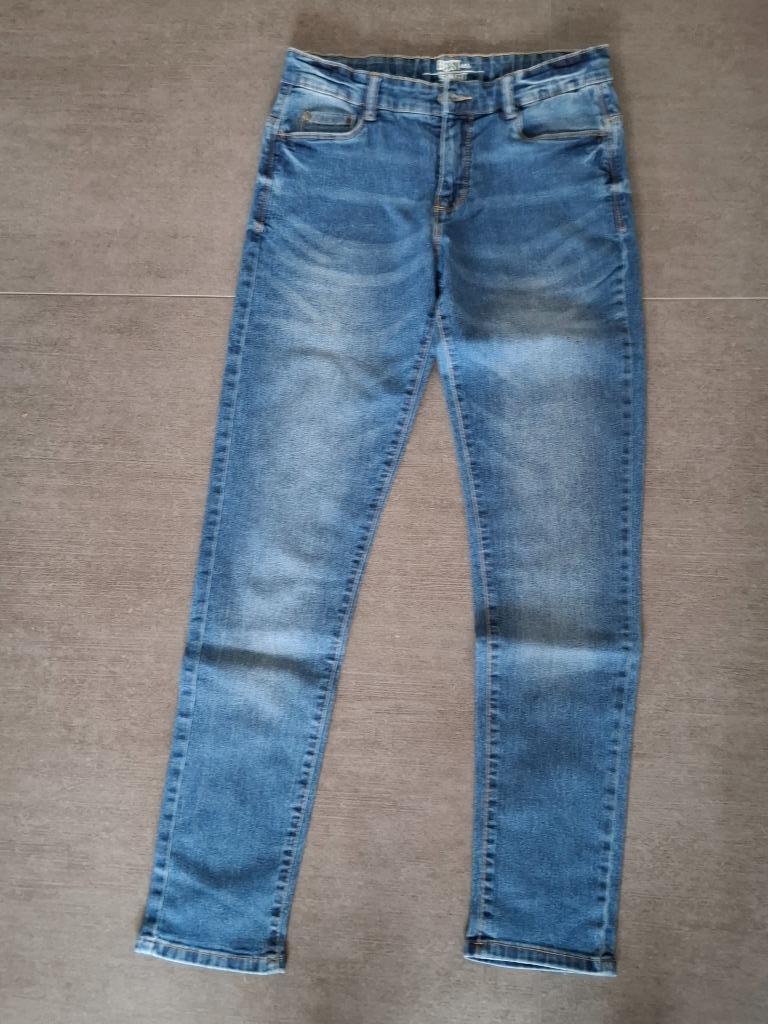 jeansbroek slimfit, maat 164, Kinderen en Baby's, Kinderkleding | Maat 164, Broek, JBC, Ophalen of Verzenden, Zo goed als nieuw