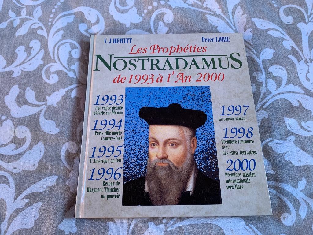 Les prophéties de Nostradamus de 1993 à l’an 2000 - P Lorie, Peter Lorie V. J. Hewitt, Utilisé, Autres sujets/thèmes, Autres types