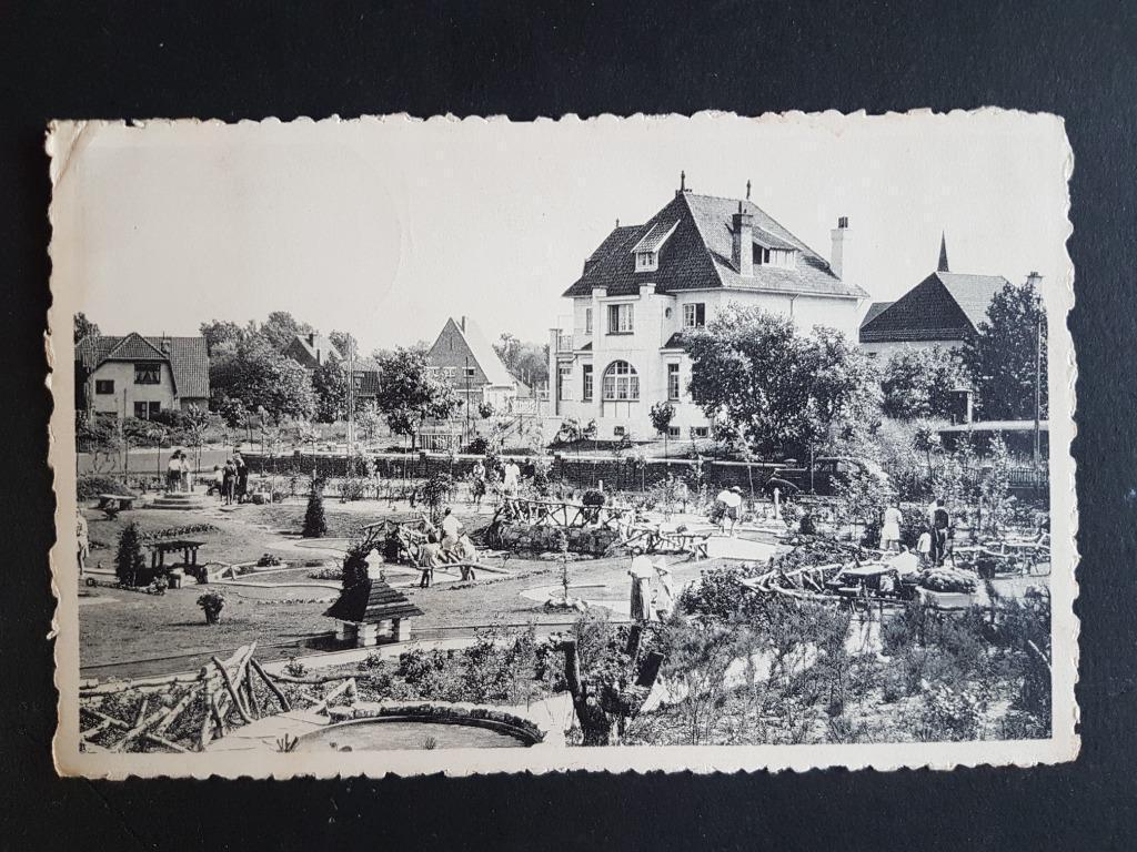 Postkaart Koksijde Coxyde  Golf miniature, Ophalen of Verzenden, 1940 tot 1960, Gelopen, West-Vlaanderen