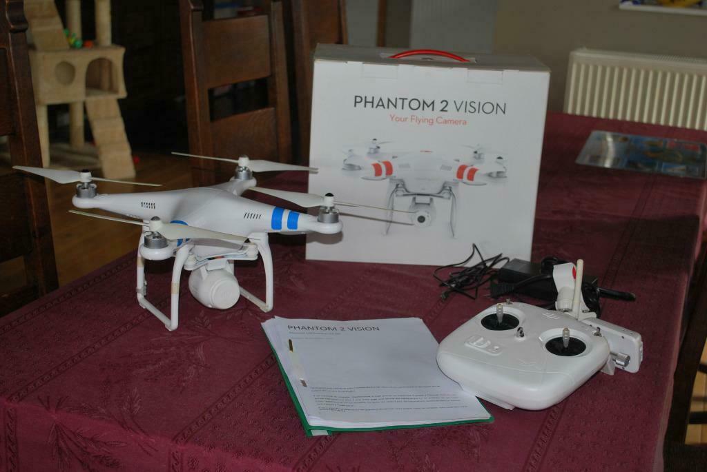 Drone DJI PHANTOM 2  VISION, Enlèvement ou Envoi, Utilisé, Quadricoptère ou Multicoptère