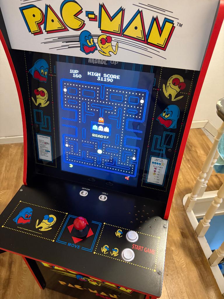 Pacman arcade toestel, Ophalen, Zo goed als nieuw