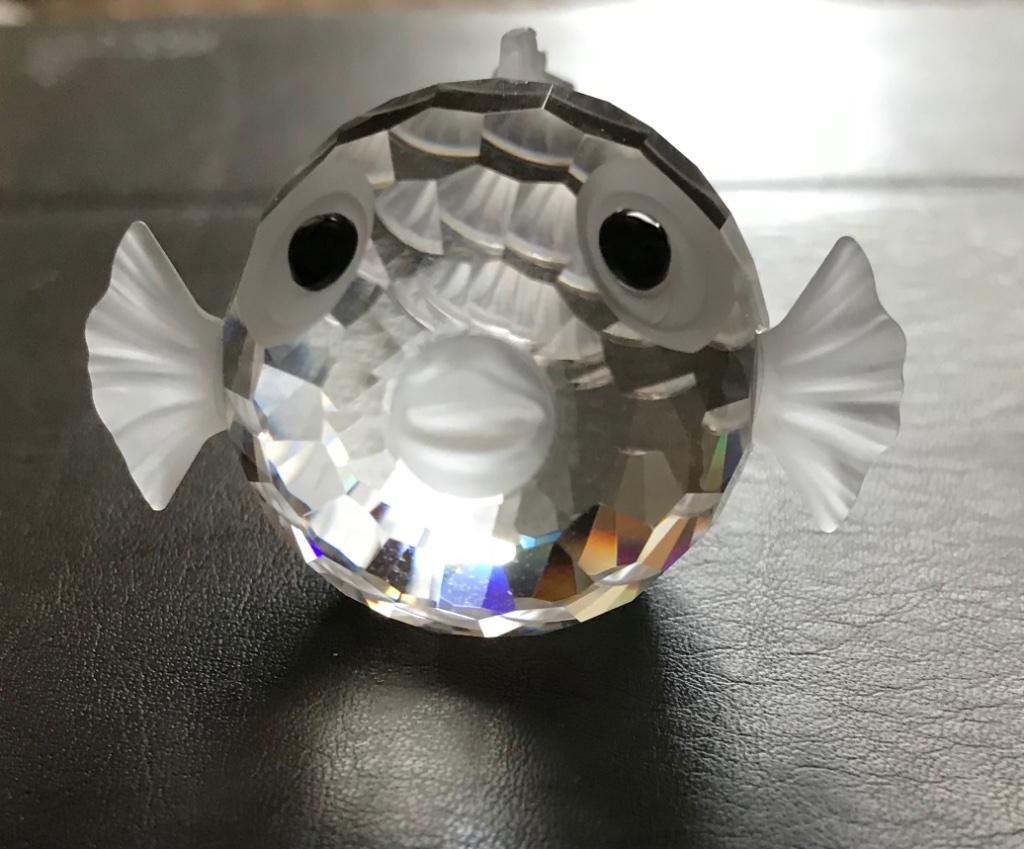 Swarovski Kogelvis large, Ophalen, Zo goed als nieuw, Figuurtje