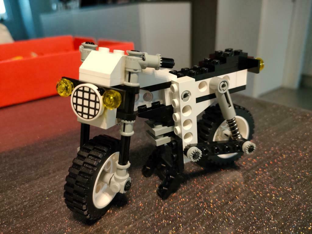 Lego 8810 - Technic - Cafe Racer (1991), Kinderen en Baby's, Speelgoed | Duplo en Lego, Ophalen of Verzenden, Zo goed als nieuw