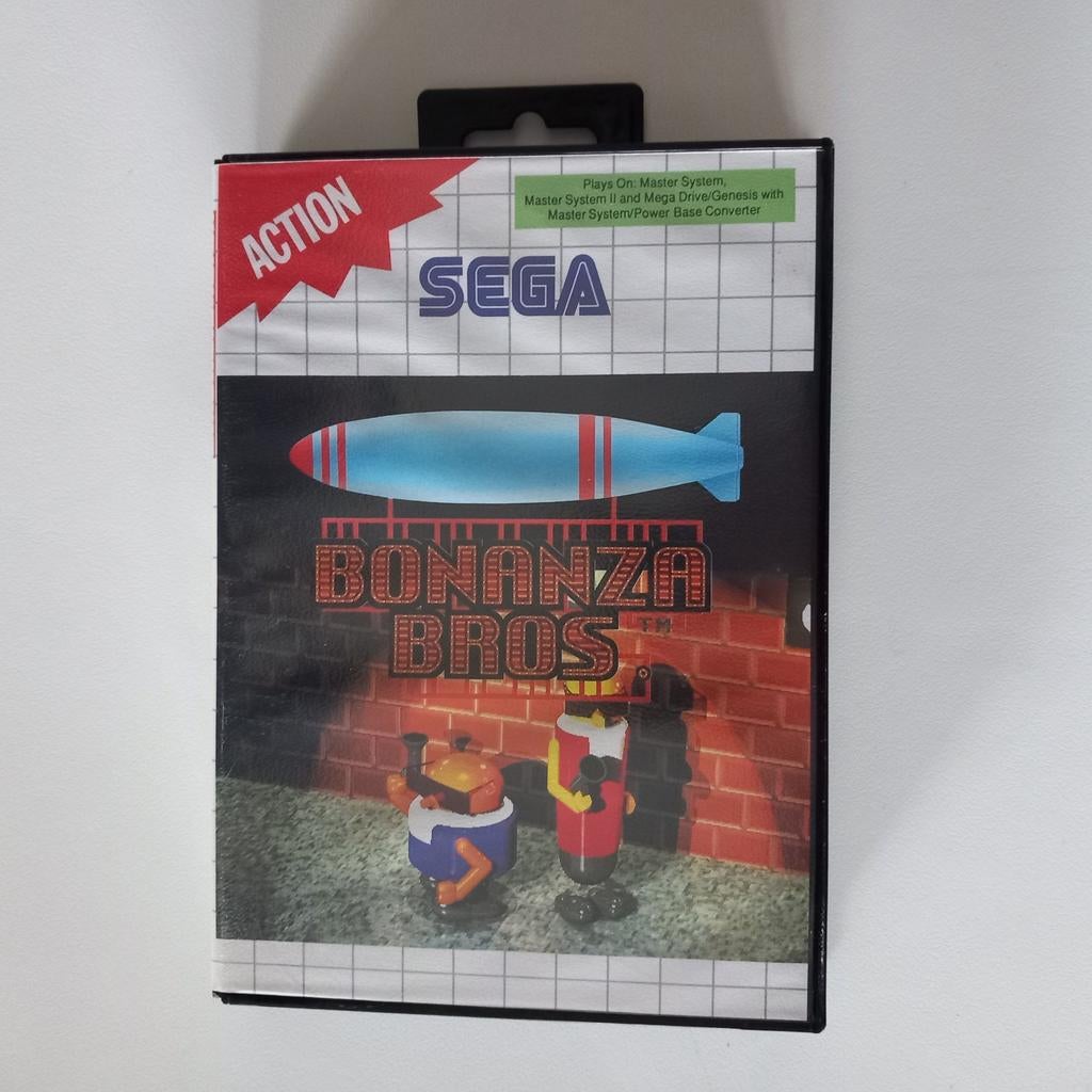 Système Sega Master de Bonanza Bros, Enlèvement ou Envoi, Comme neuf, Master System
