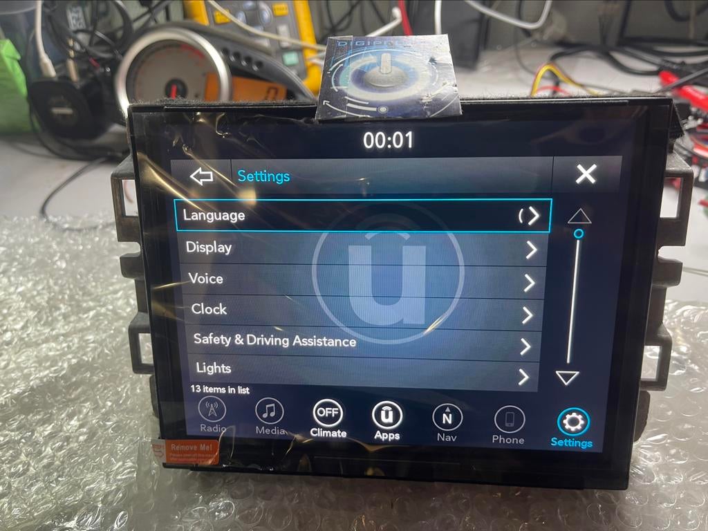 JEEP COMPASS DODGE CHRYSLER NAVIGATION REPARATION, Autos : Pièces & Accessoires, Enlèvement ou Envoi, Jeep