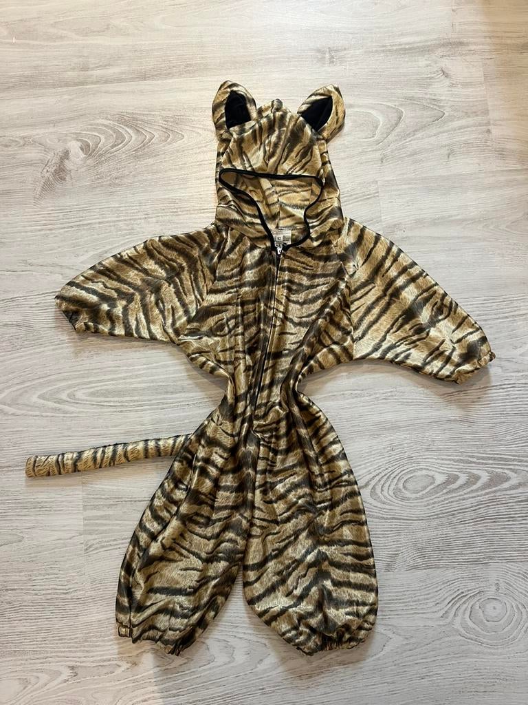 Verkleedpak Tijger / poes maat 92, Kinderen en Baby's, Ophalen, Zo goed als nieuw