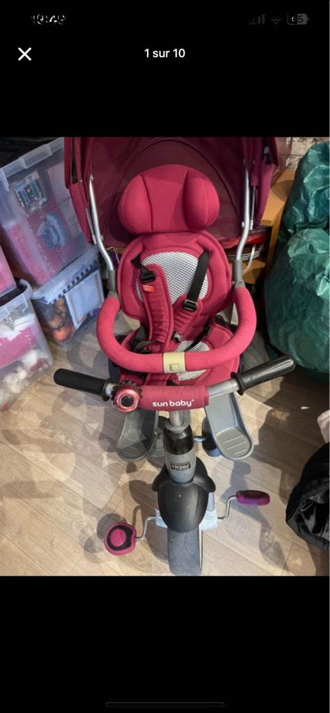 Tricycles, Ophalen, Gebruikt, Verstelbare zitting