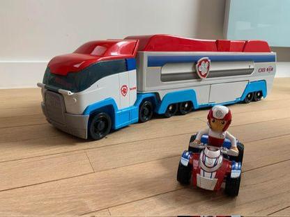 Spin Master Paw Patrol Air Patroller vrachtwagen, Ophalen, Zo goed als nieuw