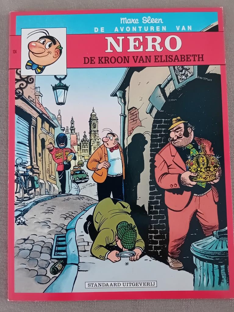 Nero 124: De kroon van Elisabeth Eerste druk 1993, Enlèvement ou Envoi, Comme neuf