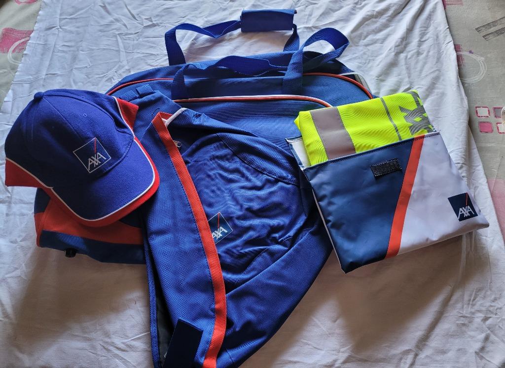 Set: AXA sporttas, pet, tas, tanktop „fluo”., Ophalen of Verzenden, Nieuw