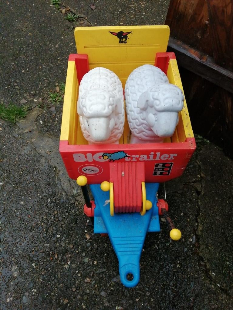 Remorque betails enfant, Enlèvement, Utilisé