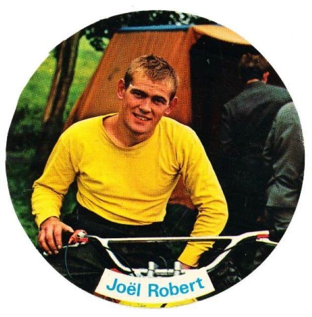 (s52) Joël Robert, sticker, Enlèvement ou Envoi, Utilisé