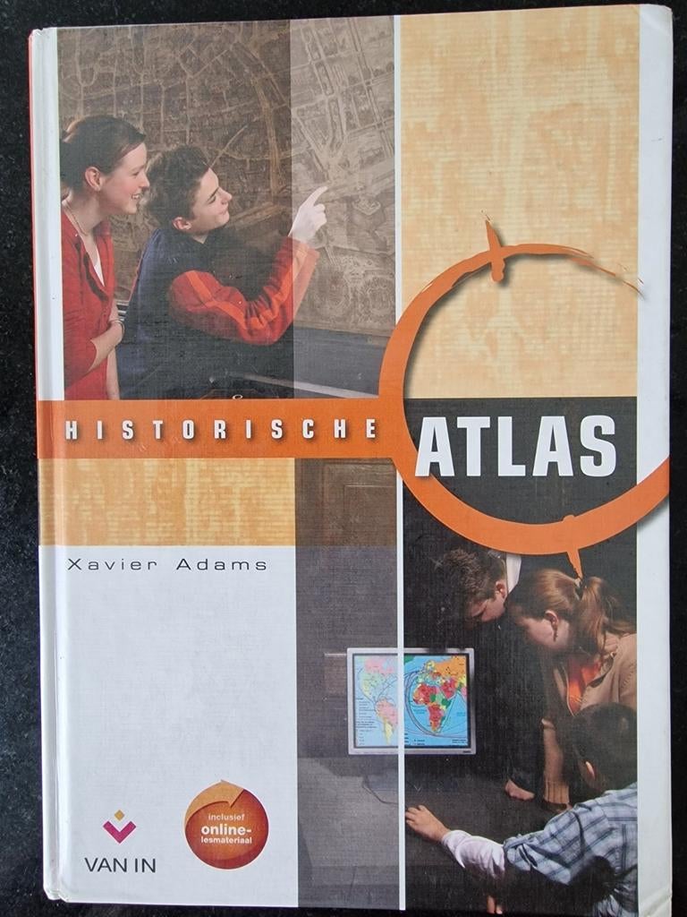 Historische Atlas, Boeken, Schoolboeken, Ophalen of Verzenden, Zo goed als nieuw, Geschiedenis, Xavier Adams
