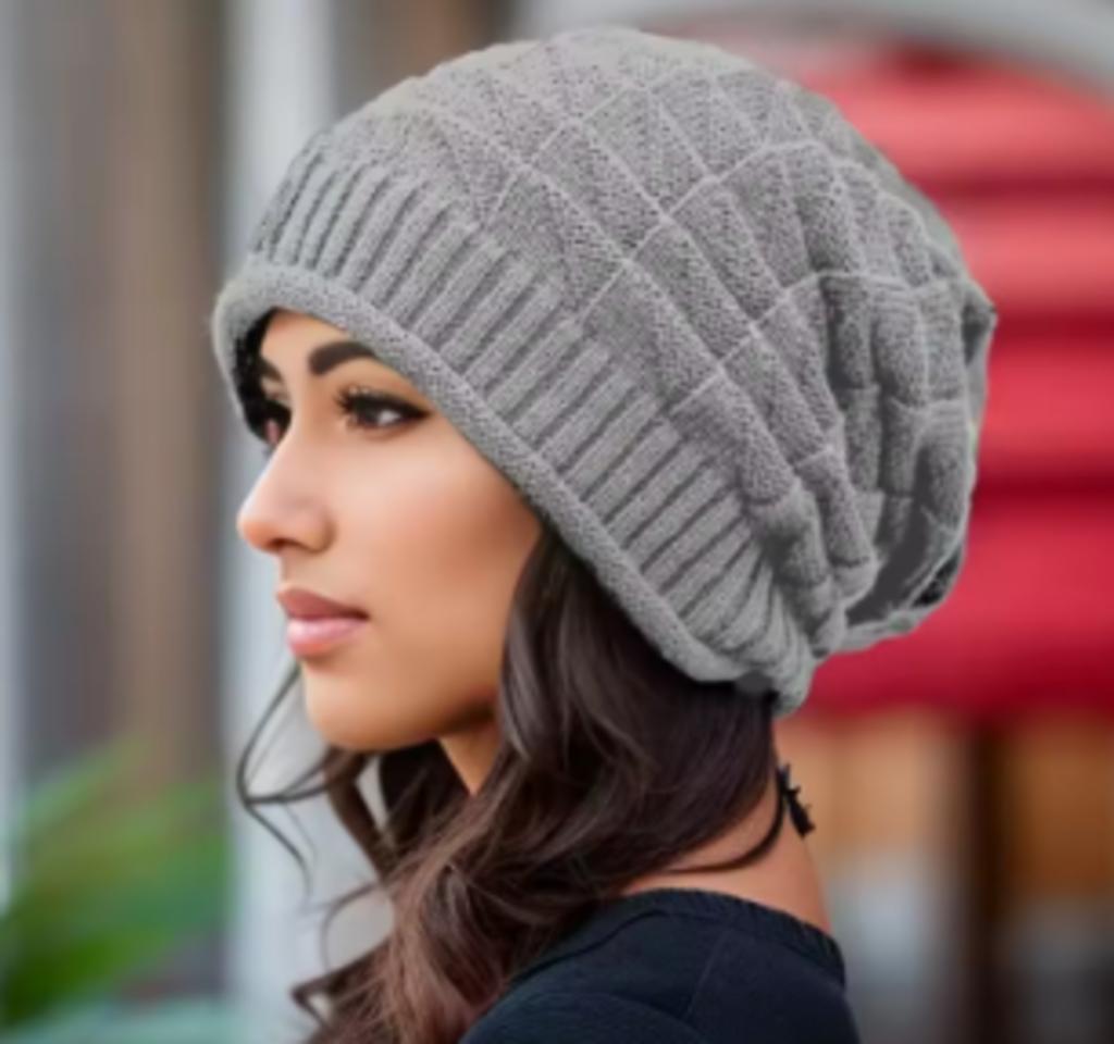 Bonnet chaud pour femme, élastique, bonnet souple épais, Enlèvement ou Envoi, Neuf, Bonnet