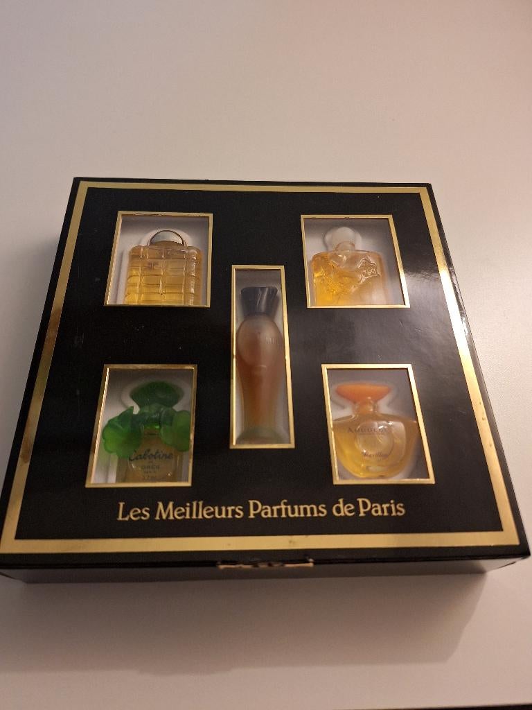 miniatuur parfumflesjes, Ophalen of Verzenden, Miniatuur, Gevuld