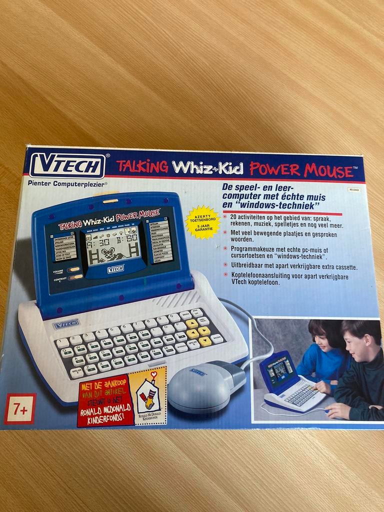 Vtech speel- en leercomputer, Games en Spelcomputers, Spelcomputers | Overige, Ophalen, Zo goed als nieuw
