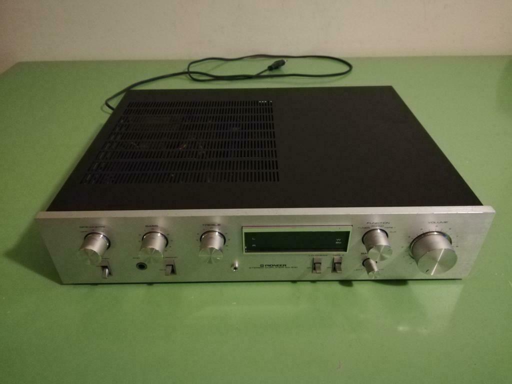 Vintage versterker Pioneer SA-510 Blue line serie, Audio, Tv en Foto, Gebruikt, Ophalen of Verzenden, Pioneer, Minder dan 60 watt