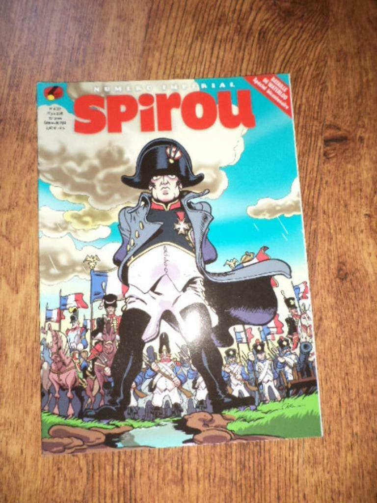Spirou Hebdo Numéro Spécial N°4027 Bataille de Waterloo, Livres, Une BD, Enlèvement ou Envoi, Utilisé