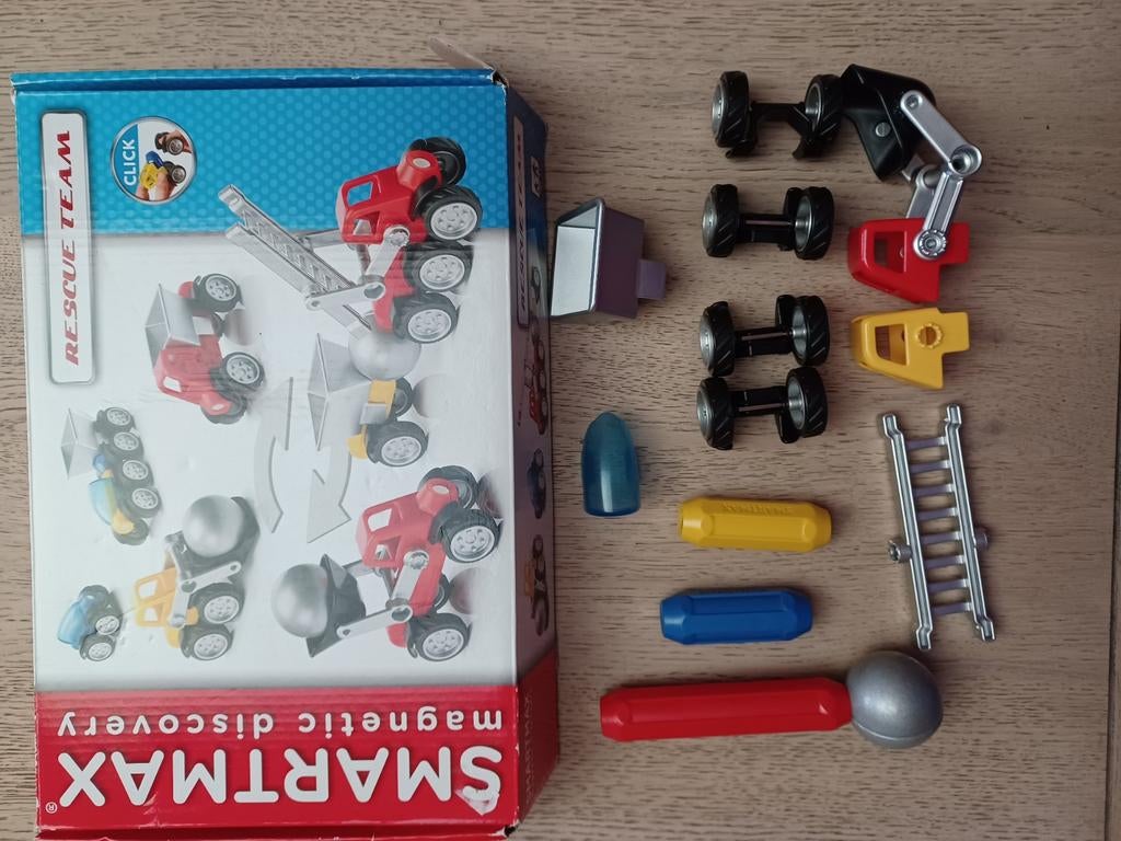 Smartmax magnetisch constructiespeelgoed, Ophalen, Gebruikt