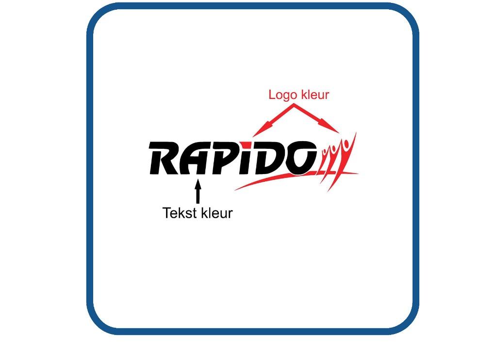 Rapido caravan en camper sticker, Verzenden, Nieuw, Overige typen