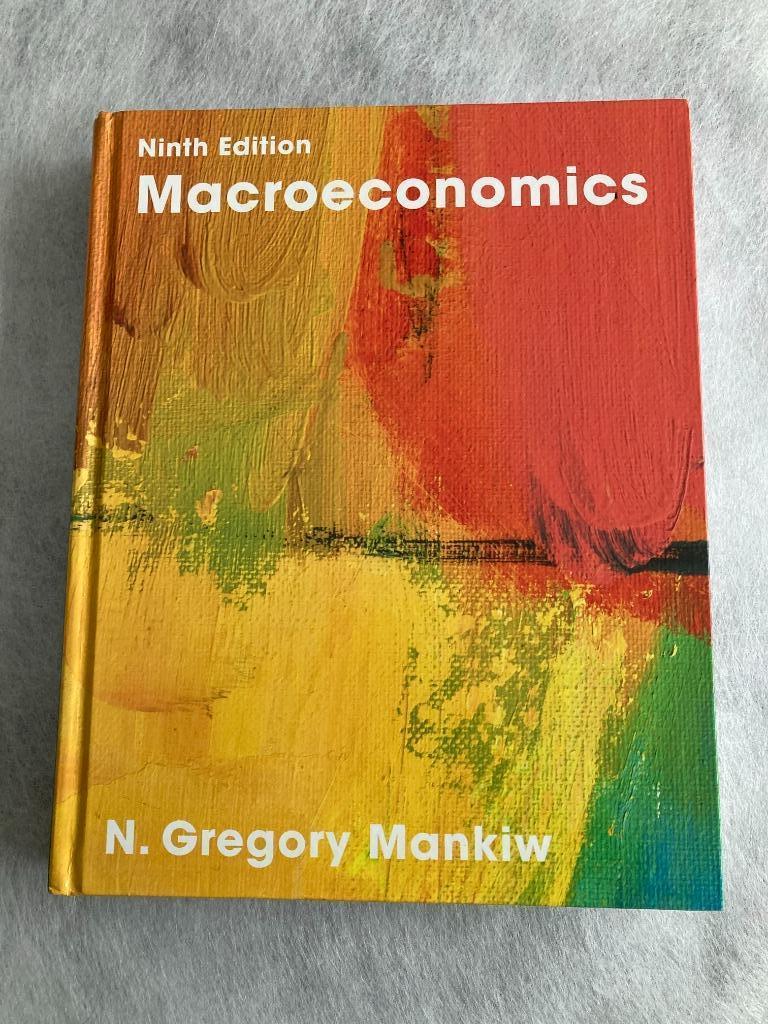 Macroeconomics N. Gregory Mankiw, Livres, Enlèvement ou Envoi, Comme neuf, Économie et Marketing