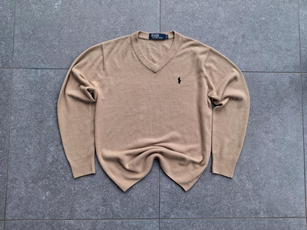 Beige pull Ralph Lauren (L), Enlèvement ou Envoi