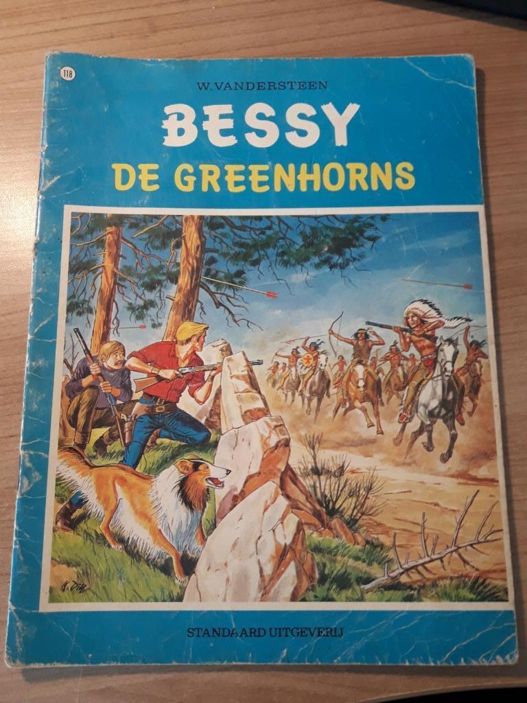 Bessy 118 Les Cornes Vertes, Enlèvement ou Envoi, Willy Vandersteen, Une BD, Utilisé