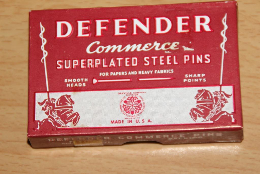 US WW2 "Defender Steel Pins" (Epingles à documents), Envoi, Armée de terre, Vêtements ou Chaussures