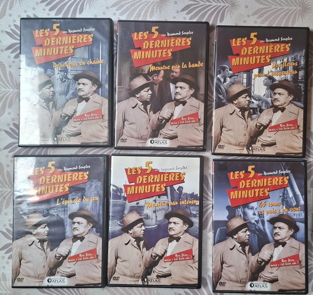 Lot de 7 Dvd Policier, CD & DVD, Enlèvement ou Envoi, Utilisé, Autres genres