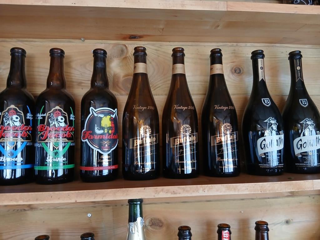 Lege flessen, Verzamelen, Biermerken, Ophalen