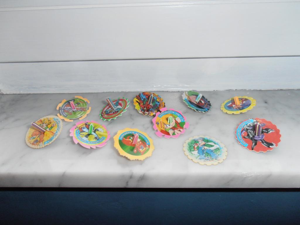 Toupies "Beyblade Spinners" Pokémon – LAY'S/SMITHS (2003), Enlèvement ou Envoi, Utilisé