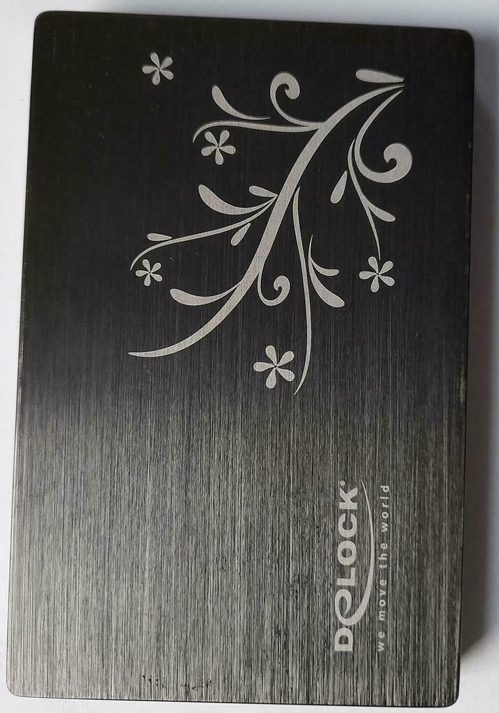 2,5 'SATA HDD 250 GB externe harde schijf, DeLOCK, HDD, Ophalen of Verzenden, Zo goed als nieuw