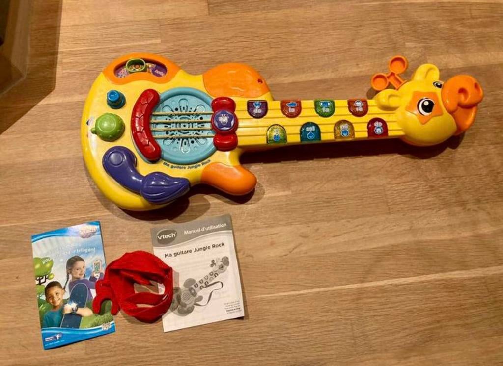 Guitare Jungle Rock Vtech Excellent état, Enfants & Bébés, Enlèvement, Comme neuf