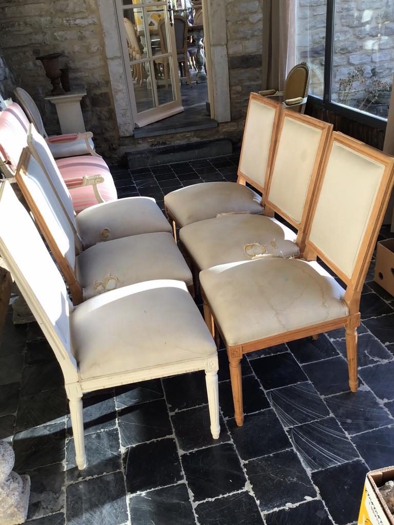 Gratis stoelen, Huis en Inrichting, Ophalen, Gebruikt, Landelijk, Stof