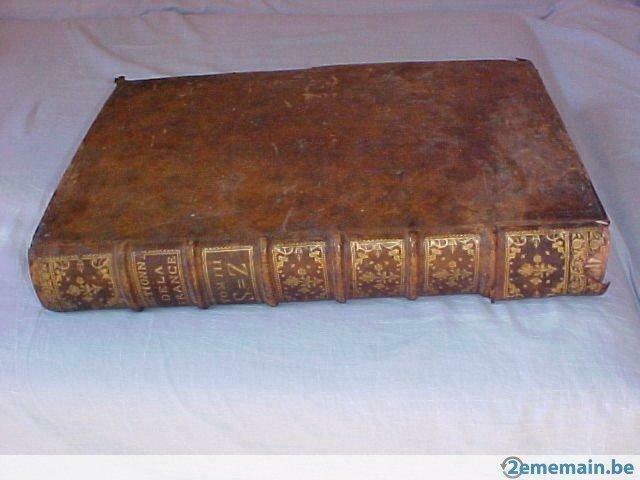 1726 dictionnaire universel de la france ancienne et moderne, Antiek en Kunst, Antiek | Boeken en Manuscripten