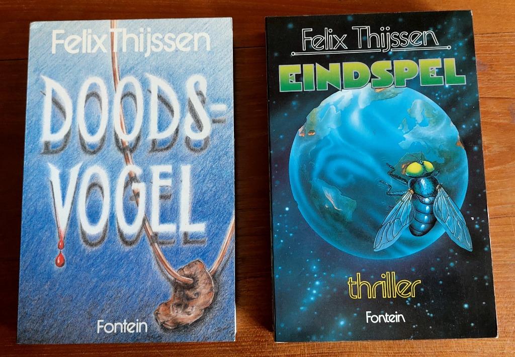 Boek - Felix Thijssen - Eindspel - Doodsvogel, Ophalen of Verzenden, Zo goed als nieuw, Felix Thijssen