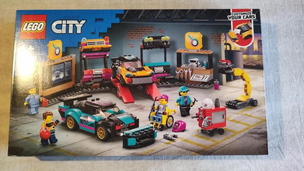 Lego City 60389 – Garage voor aanpasbare auto's, Ophalen of Verzenden, Nieuw, Complete set, Lego