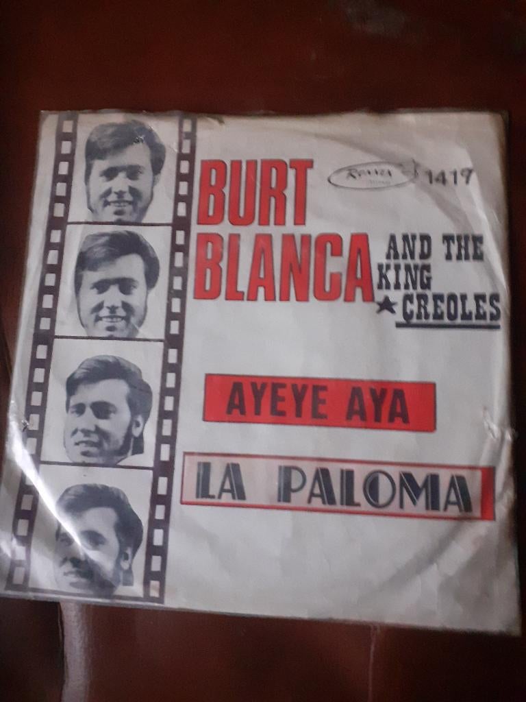 45T Burt Blanca : Ayeye aya / La paloma (Belpop), Enlèvement ou Envoi
