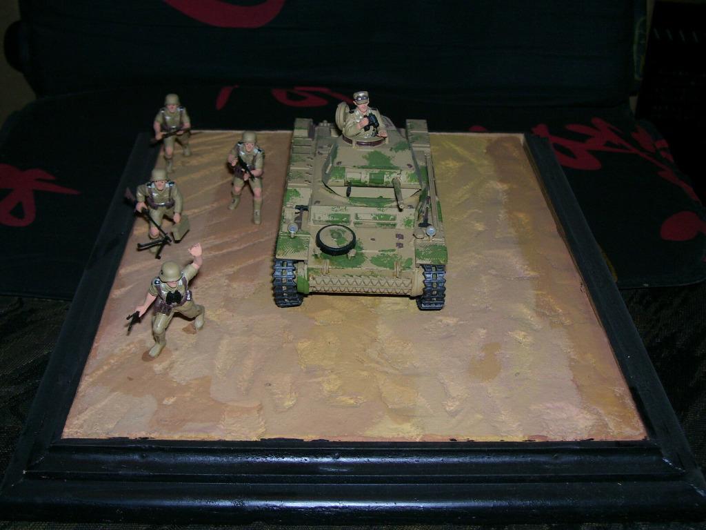 maquette de la marque tamiya:1/35. diorama.9, Ophalen, Gebruikt, 1:35 tot 1:50, Diorama