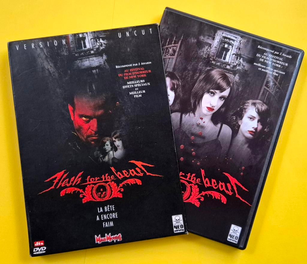 DVD 📀 Flesh for the beast - Horreur/Erotique V2, À partir de 16 ans, Enlèvement ou Envoi, Utilisé, Fantômes et Esprits