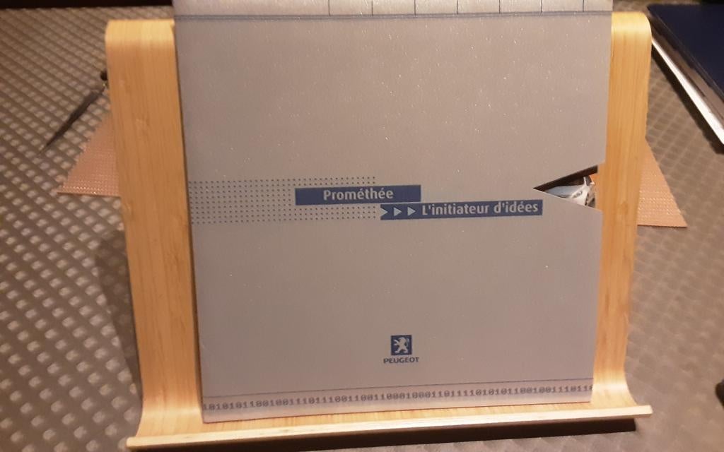 PEUGEOT promethee brochure, Livres, Autos | Brochures & Magazines, Enlèvement ou Envoi, Comme neuf, Peugeot