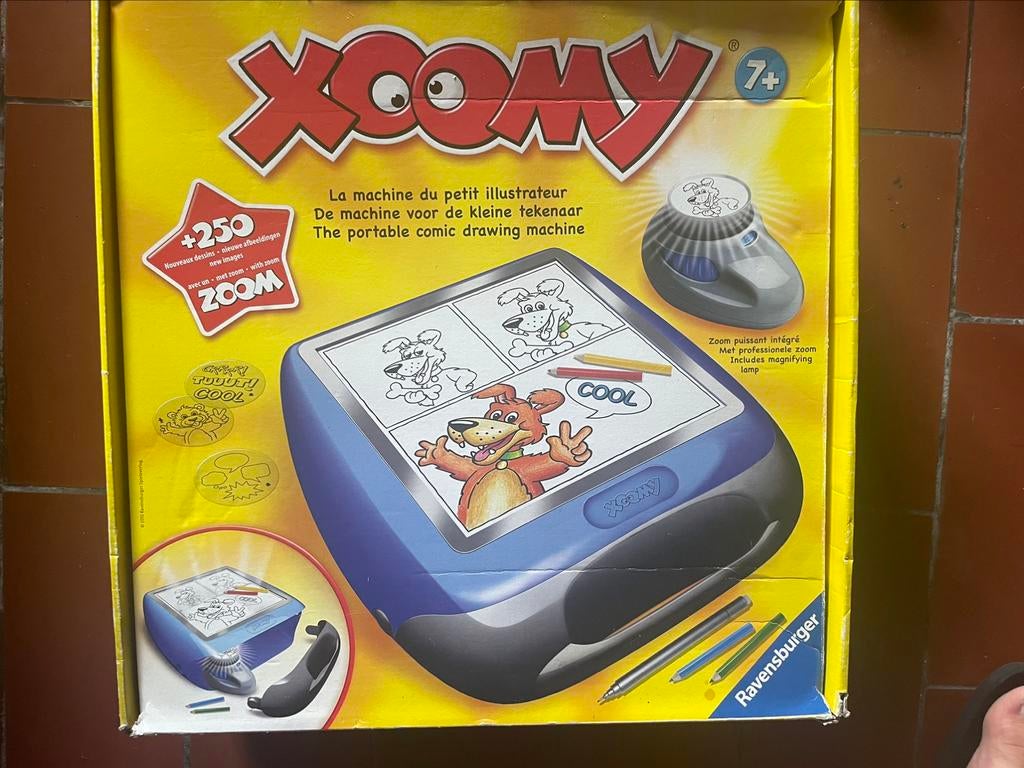 Xoomy tekentafel Ravensburger, Kinderen en Baby's, Ophalen of Verzenden, Zo goed als nieuw