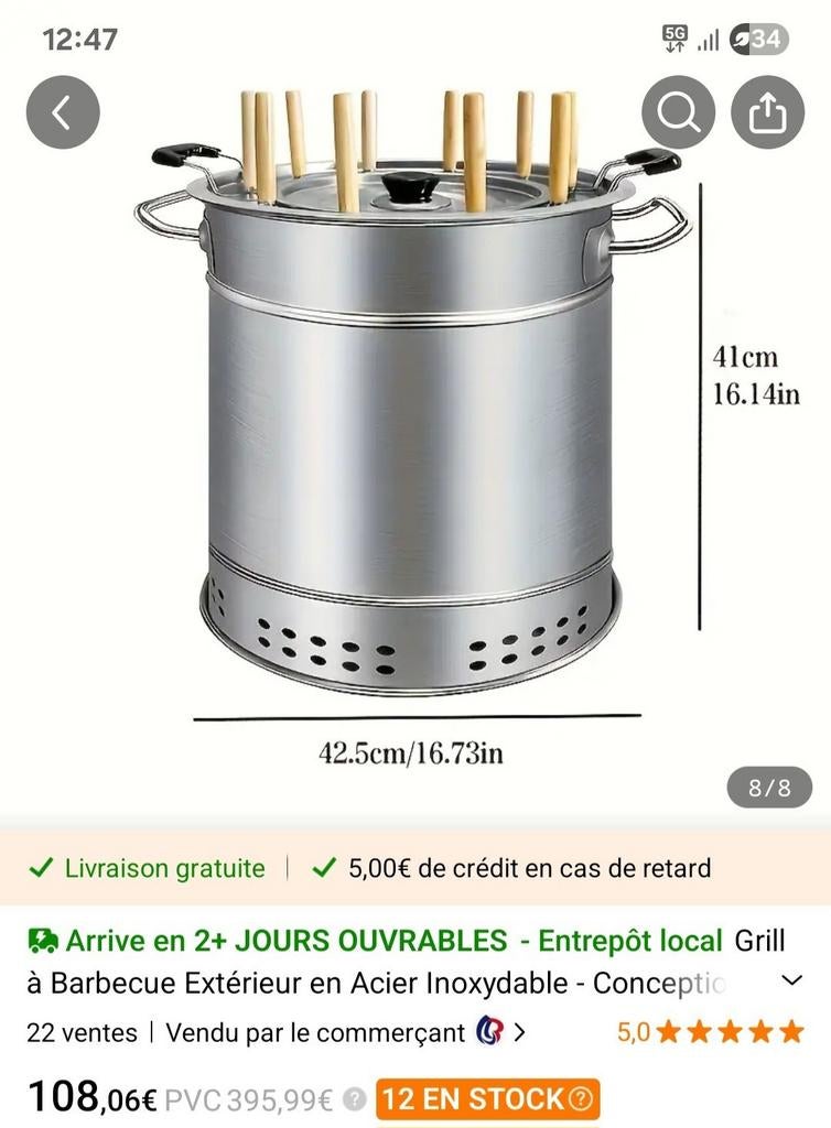 Barbecue, Enlèvement, Neuf