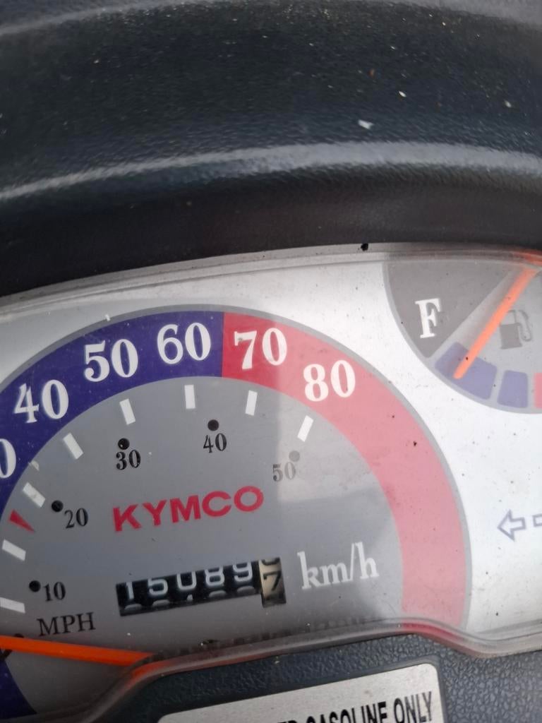 Scooter Kimco, Ophalen, Gebruikt