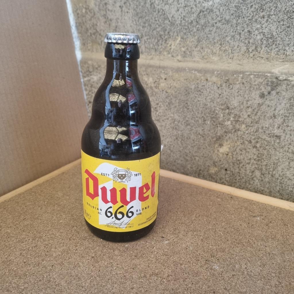 Bouteille de bière Duvel 6,66, Enlèvement ou Envoi, Utilisé, Bouteille(s), Duvel