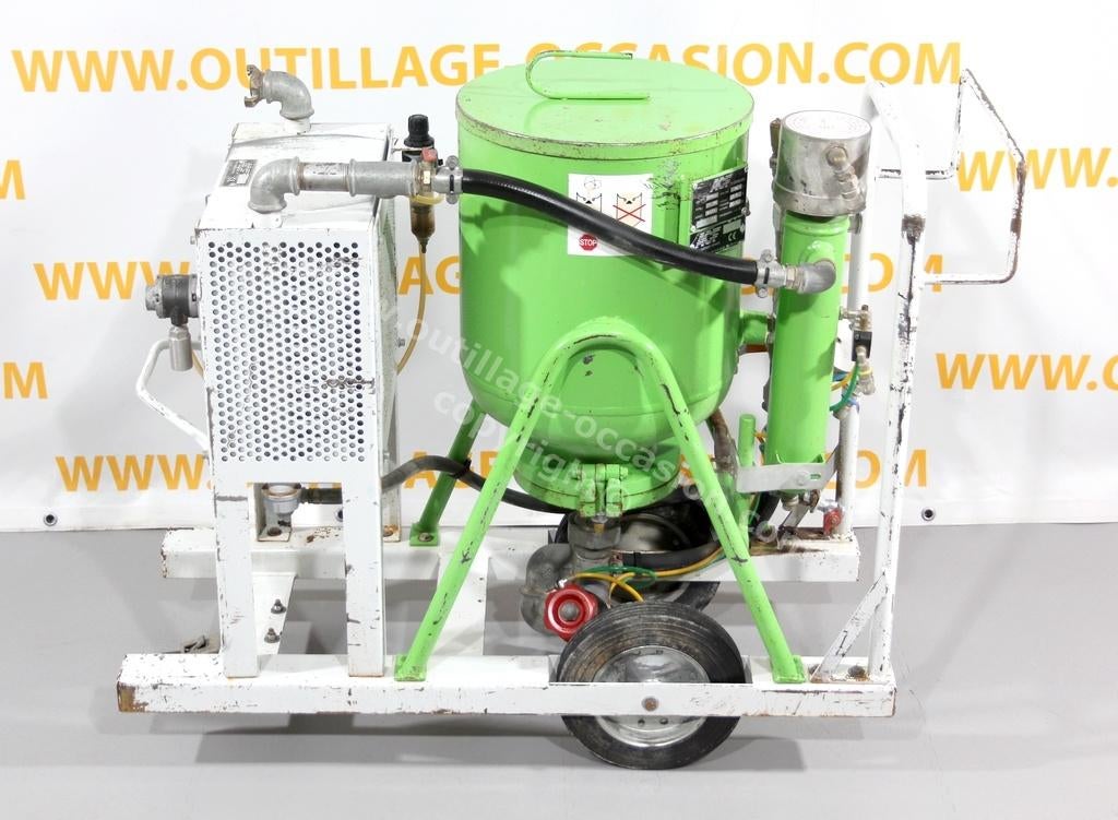 Aerogommeuse Hydrogommeuse ACF SL 28, Envoi