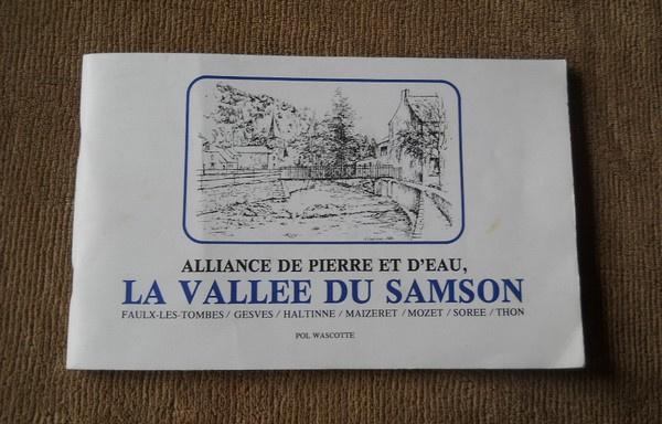 La vallée du Samson - Gesves Maizeret Mozet Sorée Thon, Enlèvement ou Envoi, Utilisé