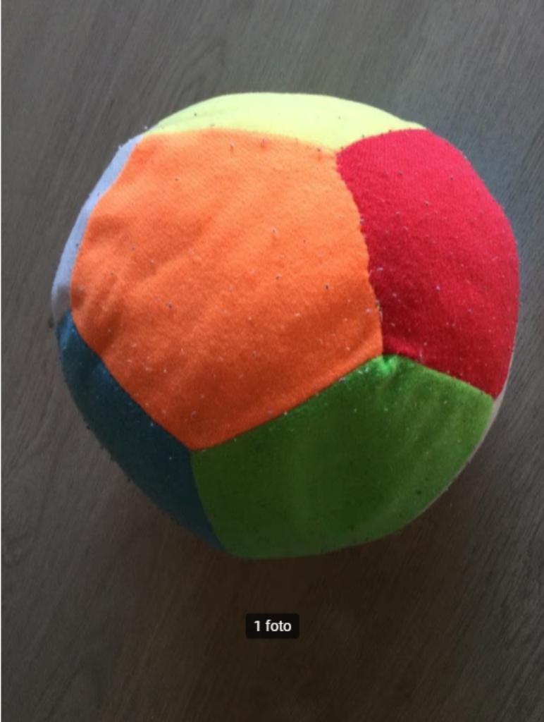Zachte babybal met rinkelend belletje, Ophalen of Verzenden
